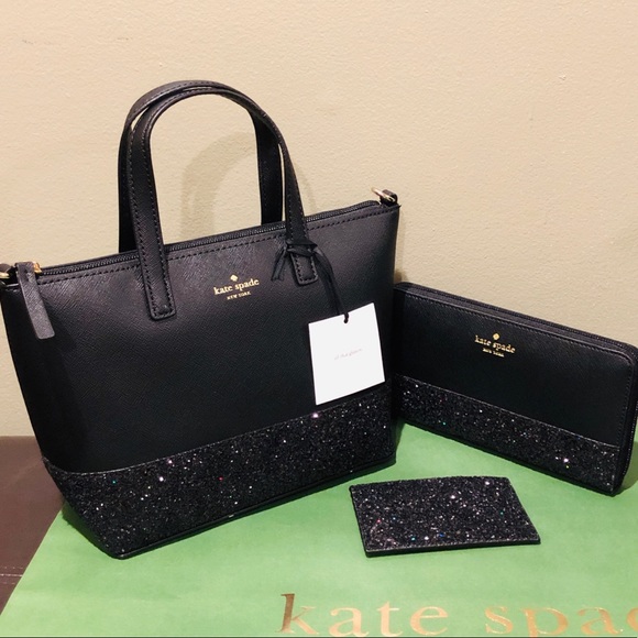 kate spade 3 piece purse set